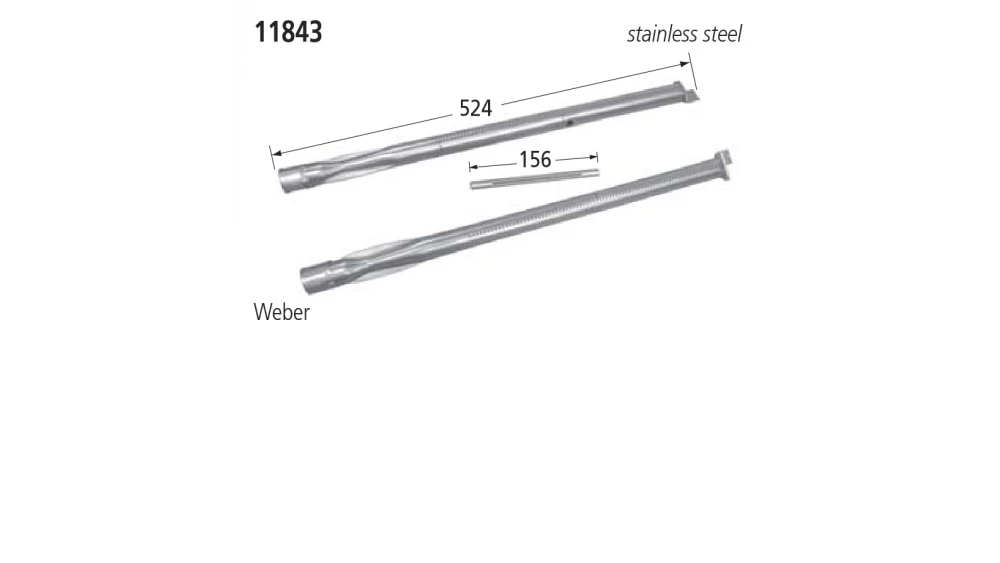 11843 BBQ Burner - Weber 1 11843 BBQ Burner - Weber