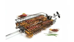 Grill Pro Deluxe Non-Stick Flat Spit Basket 8 Grill Pro Deluxe Non-Stick Flat Spit Basket -THE BBQ Shop 24785203 1000x563 1