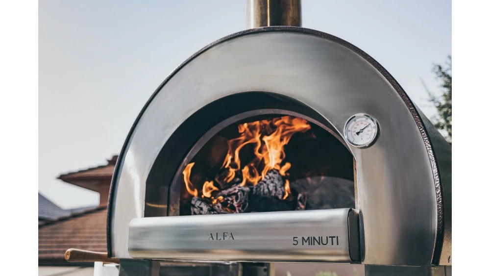 Alfa Forni Classico 5 Minuti - Wood Pizza Oven - Copper 4 Alfa Forni Classico 5 Minuti - Wood Pizza Oven - Copper - Image 4