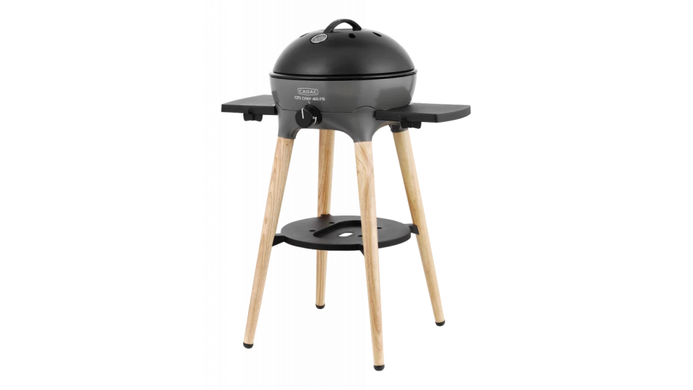 Cadac Citi Chef 40 FS Flint Grey Gas BBQ 1 Cadac Citi Chef 40 FS Flint Grey Gas BBQ