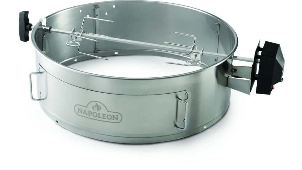 Napoleon Rotisserie Kit - Charcoal Kettle Models - 69223 1 Napoleon Rotisserie Kit - Charcoal Kettle Models - 69223
