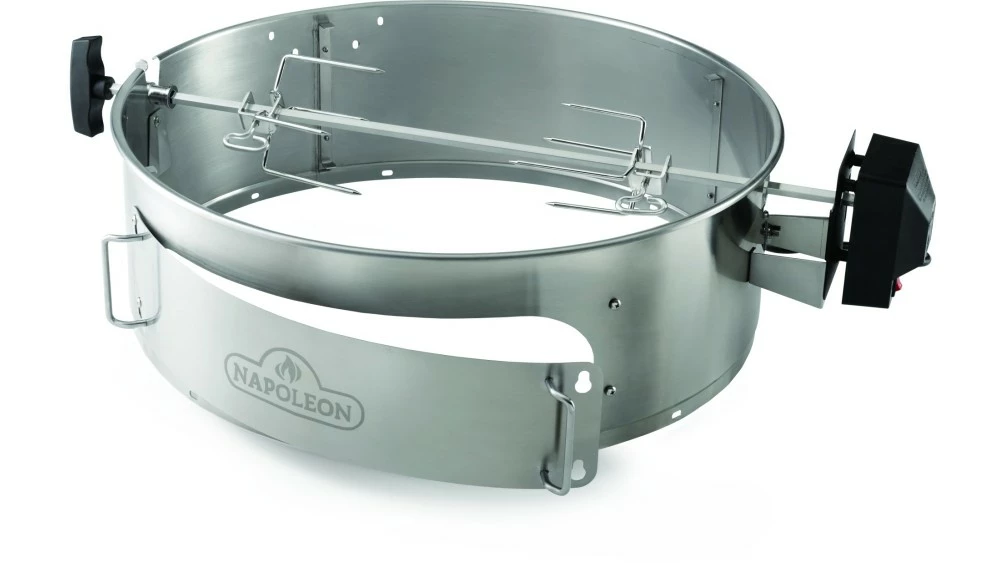 Napoleon Rotisserie Kit - Charcoal Kettle Models - 69223 2 Napoleon Rotisserie Kit - Charcoal Kettle Models - 69223 - Image 2
