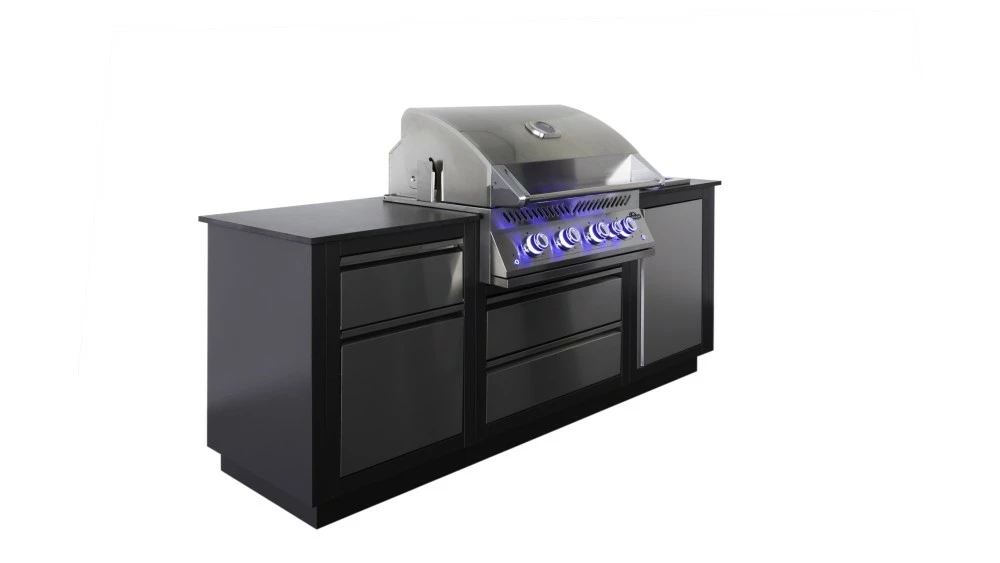 Napoleon Oasis Compact 105 Outdoor Kitchen - Free Cover & Rotisserie 3 Napoleon Oasis Compact 105 Outdoor Kitchen - Free Cover & Rotisserie - Image 3