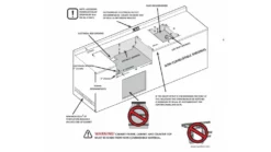 Napoleon Prestige BIPRO665RBPSS-3-GB Built In Gas BBQ - Free Rotisserie And Cover -THE BBQ Shop BIPRO 665 3 Build in diagram 1000x563 1