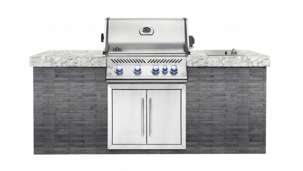 Napoleon Prestige BIPRO500RBNSS-3 Natural Gas Built In BBQ - Free Rotisserie And Cover 2 Napoleon Prestige BIPRO500RBNSS-3 Natural Gas Built In BBQ - Free Rotisserie And Cover - Image 2