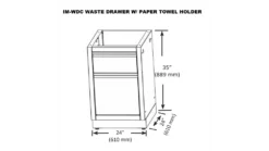 Napoleon Oasis 200 - LEX605 - Island Gas BBQ 18 Napoleon Oasis 200 - LEX605 - Island Gas BBQ -THE BBQ Shop IM WDC20WASTE20DRAWER20W20PAPER20TOWEL20HOLDER 1000x563 2