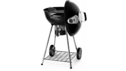 Napoleon NK22K - 57cm Charcoal Kettle BBQ -THE BBQ Shop NK22 Leg 2 Lid Hanging 1000x563 1
