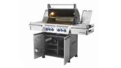 Napoleon Prestige PRO500RSIBPSS-3-GB Gas BBQ - Free Rotisserie And Cover 22 Napoleon Prestige PRO500RSIBPSS-3-GB Gas BBQ - Free Rotisserie And Cover -THE BBQ Shop PRO500 1 RSIB Angle Open Lights On napoleon 1000x563 1