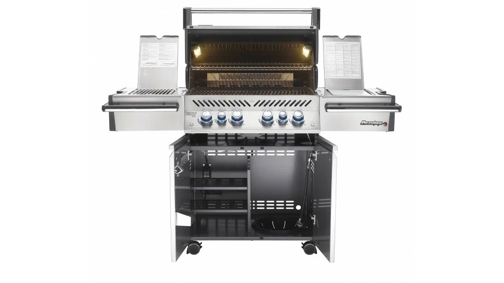 Napoleon Prestige PRO500RSIBNSS-3-GB Natural Gas BBQ - Free Rotisserie And Cover 2 Napoleon Prestige PRO500RSIBNSS-3-GB Natural Gas BBQ - Free Rotisserie And Cover - Image 2