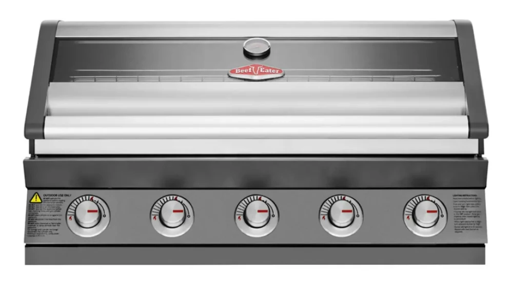Beefeater 1600E Built In 5 Burner Gas BBQ 1 Beefeater 1600E Built In 5 Burner Gas BBQ