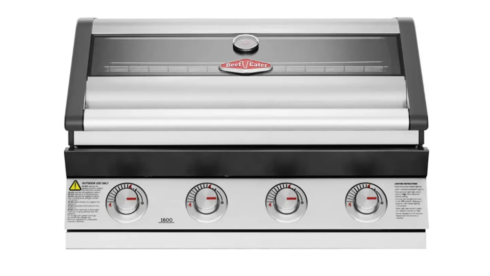 Beefeater 1600S Built In 4 Burner Gas BBQ 1 Beefeater 1600S Built In 4 Burner Gas BBQ