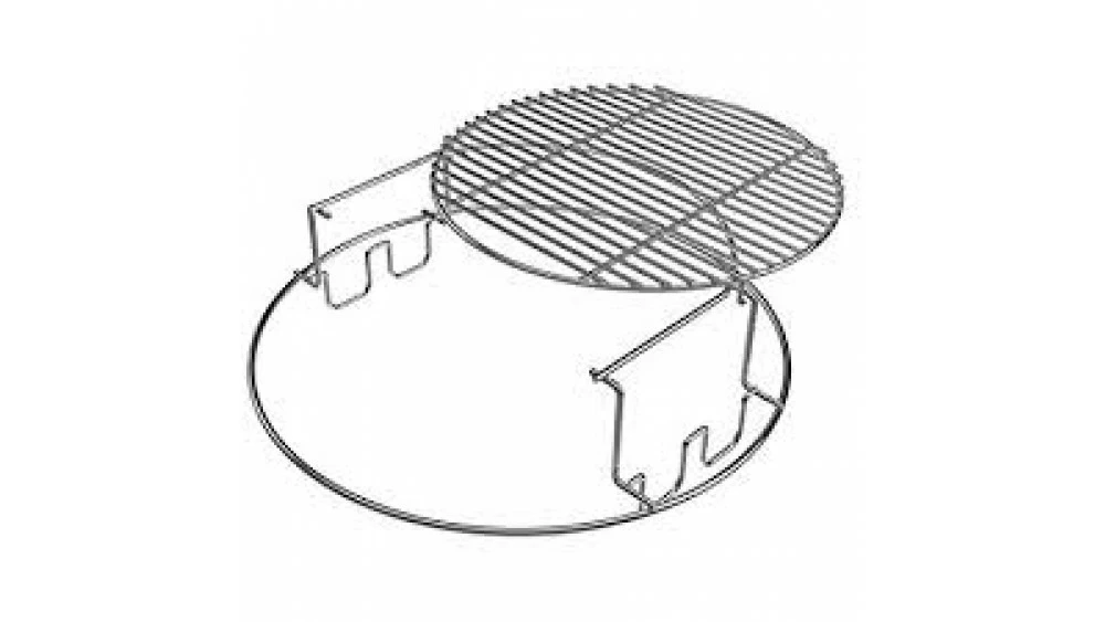 Big Green Egg 2 Piece Multi-Level Rack EGGspander For Large 1 Big Green Egg 2 Piece Multi-Level Rack EGGspander For Large