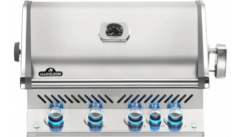 Napoleon Prestige BIPRO500RBNSS-3 Natural Gas Built In BBQ - Free Rotisserie And Cover 1 Napoleon Prestige BIPRO500RBNSS-3 Natural Gas Built In BBQ - Free Rotisserie And Cover