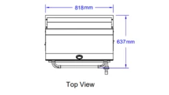 Bull Angus Built In LPG Gas BBQ 9 Bull Angus Built In LPG Gas BBQ -THE BBQ Shop bull bison top veiw cut out 1 1000x563 1
