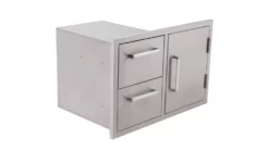 Whistler Grills Stainless Steel Door And Double Drawer Combo