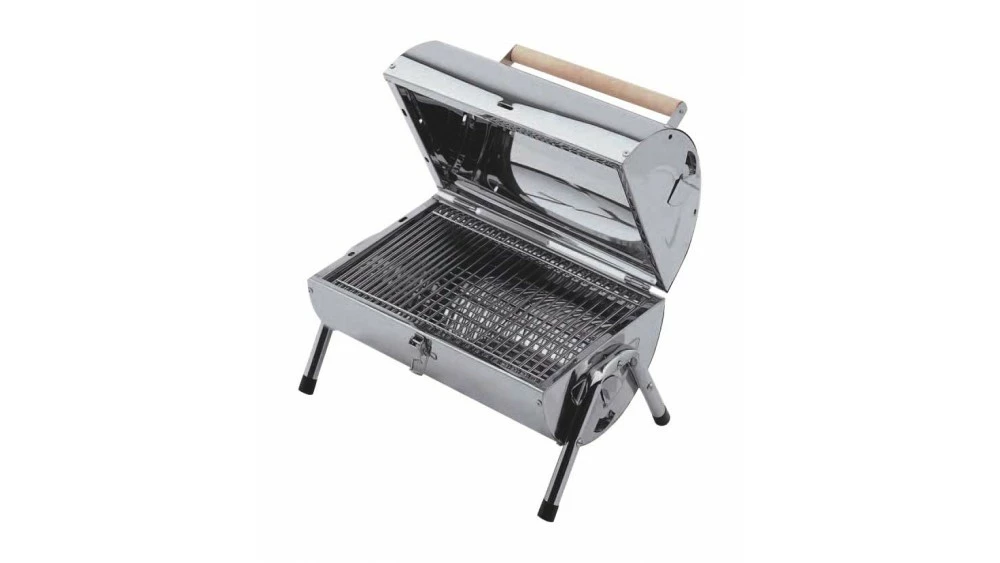 Lifestyle Explorer Mini Half Barrel BBQ 1 Lifestyle Explorer Mini Half Barrel BBQ