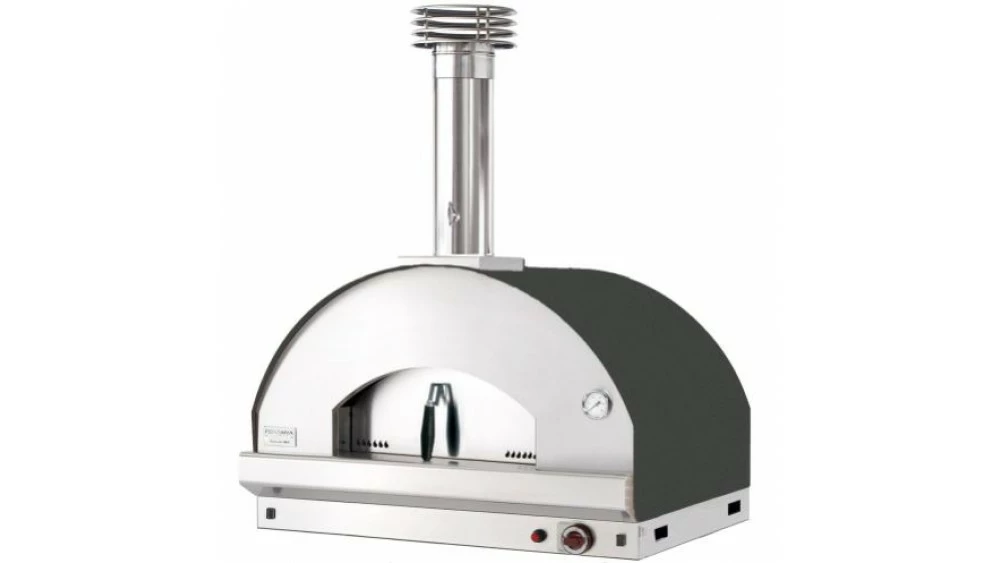 Fontana - Mangiafuoco Built In Gas Pizza Oven - Anthracite 1 Fontana - Mangiafuoco Built In Gas Pizza Oven - Anthracite