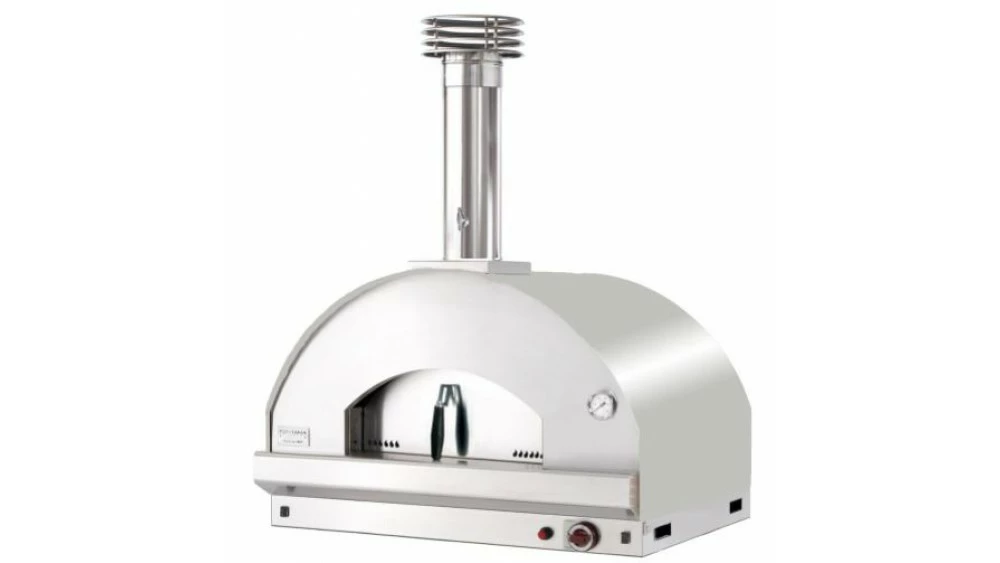Fontana - Mangiafuoco Built In Gas Pizza Oven - Stainless Steel 1 Fontana - Mangiafuoco Built In Gas Pizza Oven - Stainless Steel