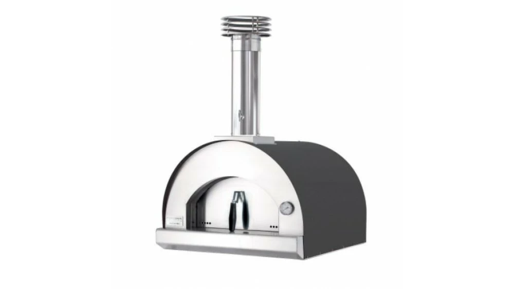 Fontana - Margherita Built In Wood Pizza Oven - Anthracite 1 Fontana - Margherita Built In Wood Pizza Oven - Anthracite