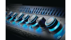 Napoleon Prestige PRO500RSIBPSS-3-GB Gas BBQ - Free Rotisserie And Cover 23 Napoleon Prestige PRO500RSIBPSS-3-GB Gas BBQ - Free Rotisserie And Cover -THE BBQ Shop pro 665 lights blue 1000x563 3