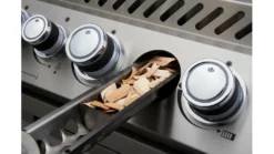 Napoleon Prestige PRO665RSIBNSS-3-GB Natural Gas BBQ - Free Rotisserie And Cover 36 Napoleon Prestige PRO665RSIBNSS-3-GB Natural Gas BBQ - Free Rotisserie And Cover -THE BBQ Shop pro665 pro825 details wood chip smoker napoleon grills close up 1000x563 2