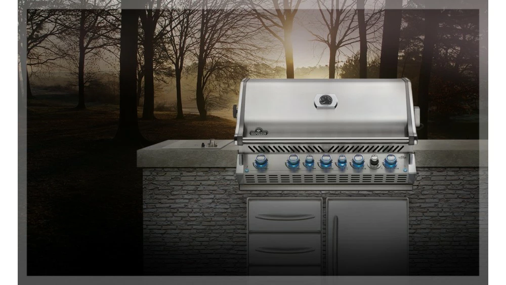 Napoleon Prestige BIPRO665RBNSS-3-GB Natural Gas Built In BBQ - Free Rotisserie And Cover 13 Napoleon Prestige BIPRO665RBNSS-3-GB Natural Gas Built In BBQ - Free Rotisserie And Cover - Image 13
