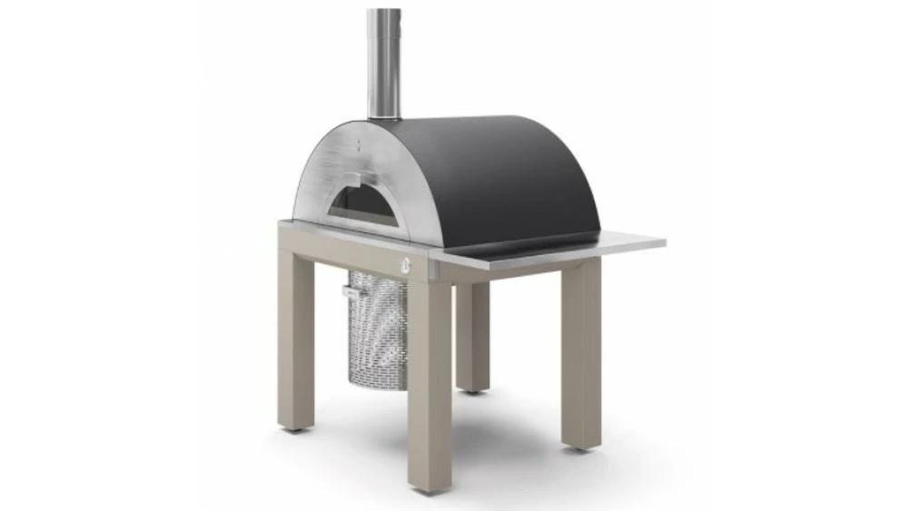 Fontana - Riviera Wood Pizza Oven With Trolley 1 Fontana - Riviera Wood Pizza Oven With Trolley