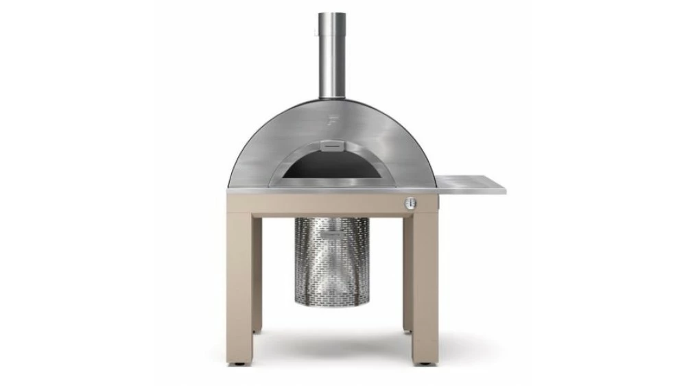 Fontana - Riviera Wood Pizza Oven With Trolley 2 Fontana - Riviera Wood Pizza Oven With Trolley - Image 2