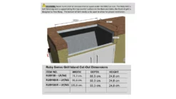 Sunstone Ruby Series 5 Burner Built In Gas BBQ 19 Sunstone Ruby Series 5 Burner Built In Gas BBQ -THE BBQ Shop sunstone ruby installation 1 1000x563 2